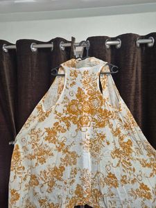 Boho Floral Print Kimono Vest