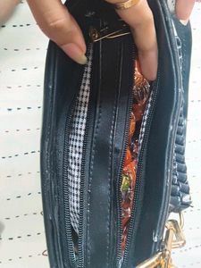 Versace Black Shoulder Bag