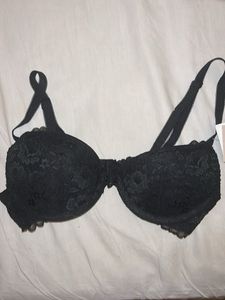 Elegant Black Lace Bra