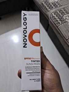 Novology Tinted Sunscreen SPF 50