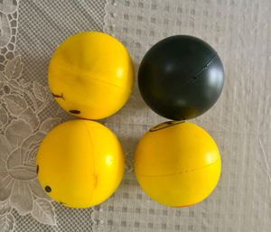4 Squeeze Balls...Stress Relievers