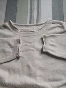 2 in1 Cozy Cream Knit Sweater
