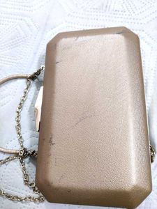 Elegant Gold Clutch Bag