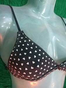 Cute Heart🇲🇾 Print Bra