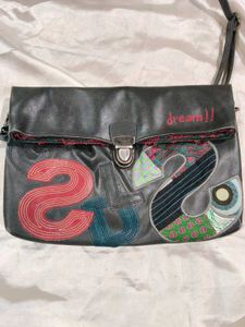 Unique Patchwork Crossbody Bag