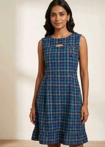 Reversible Denim style Star Dress