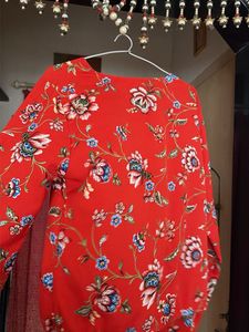 Vibrant Floral Print Blouse