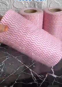 Pink Chevron Reusable Towel Rolls