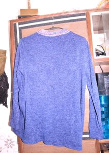 Colorful Knit Pullover Sweater