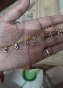 Delicate Beaded anklet