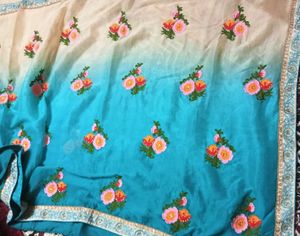 Elegant Embroidered Saree Blouse