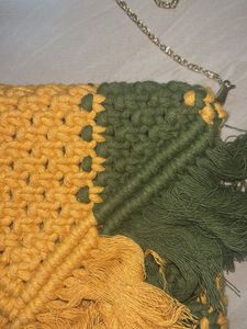 Boho Macrame Crossbody Bag