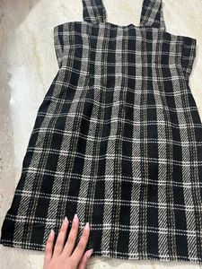 Plaid checked Mini Dress