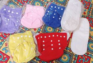 Colorful Reusable Baby Diapers (Set of 5)
