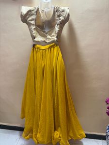 Stunning Yellow Lehenga Choli