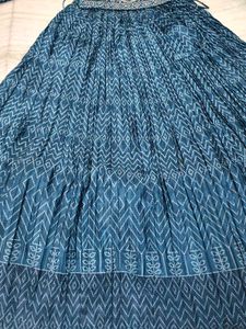 Beautiful Blue Ethnic Gown