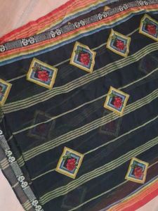 Elegant Floral Print Saree