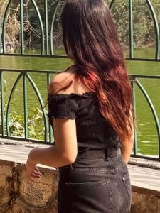 Chic Off-Shoulder Smocked Crop Top
