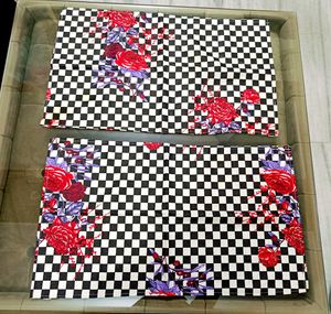 🇳🇿💫🎀Checkerboard Floral Pillow Covers