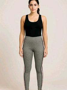 Forever 21 Striped Leggings - Size S