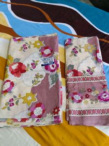 Cotton Dress Material Set