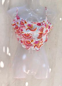 Floral Print Camisole Top