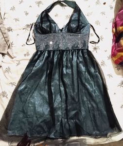 Elegant Halter Neck Party Dress