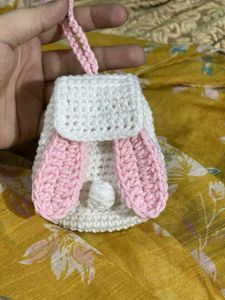 Cute Crochet Bunny Mini Bag