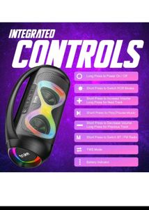 Truke Portable Speaker with RGB LEDs