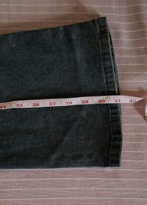 Stylish Blue Denim Flare Jeans