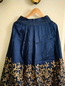 Lehenga With Paded Crop Top