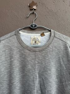 Men's Grey Crew Neck T-Shirt