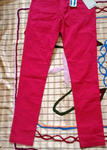 Denim Red Jeans