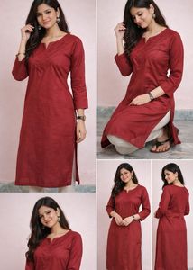 Elegant Maroon Kurta Unused with Stylish Color