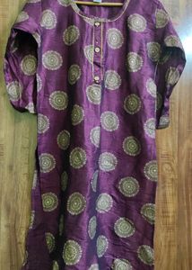 Beautifull Wine Colour Kurta 😍