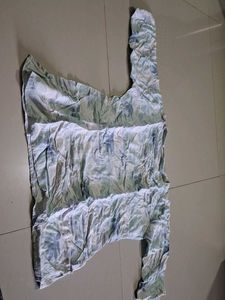 Light Blue Floral Pants