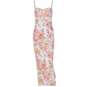 Floral Print Maxi Dress