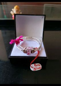 Small Baby Kadli Pure Silver (Pair)
