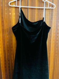 Black Side Slit Dress
