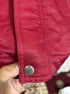 Vintage Red Long Reebok Jacket