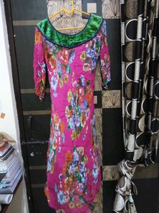Floral Print Kurta