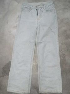 Light Wash Wide Leg Jeans