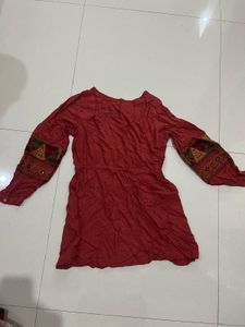 Boho Embroidered Kurta