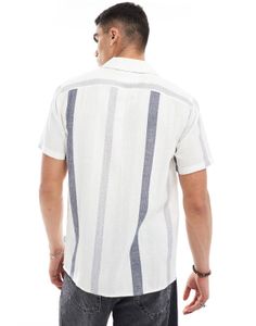 HOLLISTER Men's Striped half Sleeve Shirt