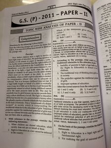 UPSC General Studies Solved Papers 2011-2019