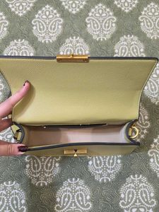💚 MIRAGGIO Olive Green Statement Shoulder Bag ✨
