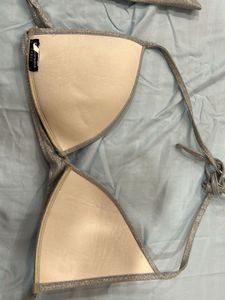 Sparkly Halter Bikini Top