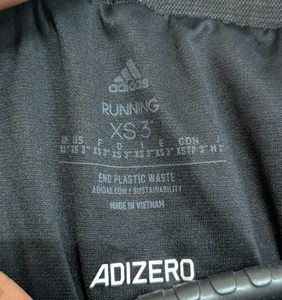Adidas Grey Patterned Running Shorts