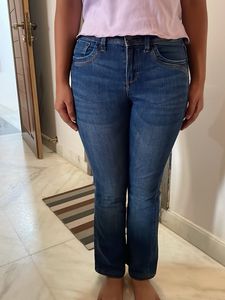 vero moda Classic Blue Denim flare  Jeans