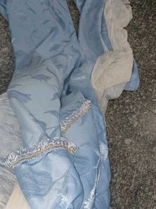 Elegant Blue  curtain